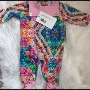 Versace newborn onesie